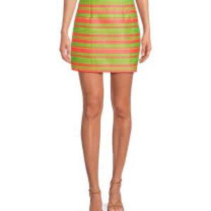 Trina Turk‎ Rico Sorento Stripe Jacquard High Waist Pencil Skirt SZ 12 NWT